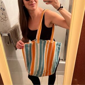 Now Designs Striped Tote Bag